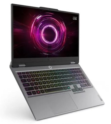 LENOVO Laptop LOQ 15i / AMD Ryzen 7, 15.6", 1920x1080, 32GB, 1TB SSD, NVIDIA GeForce RTX 5050, Windows 11 Home, siva